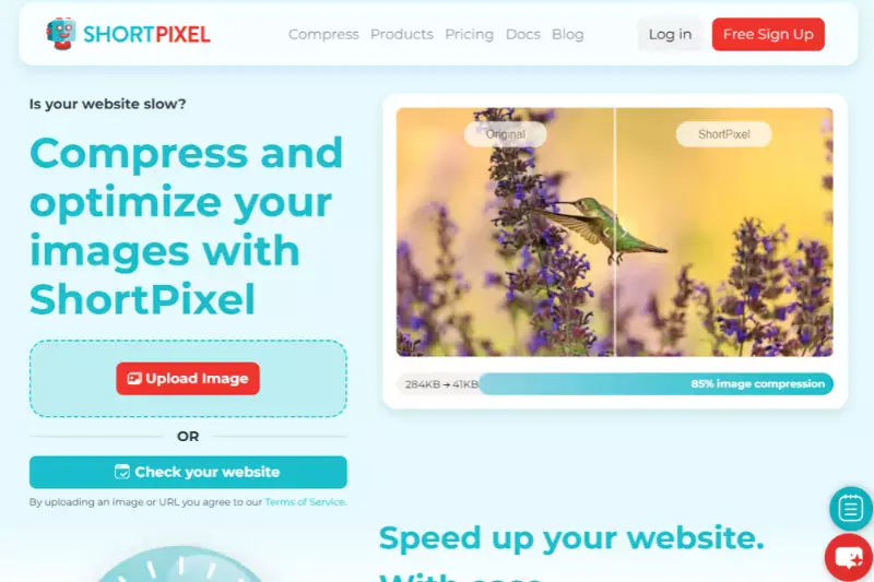 Home Page of Short Pixel