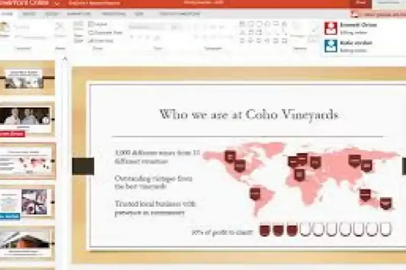 home page of powerpoint