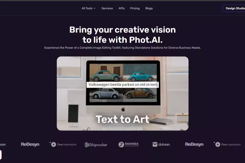 Home Page of Phot.AI