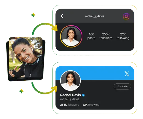 AI Headshot Generator for Social Media