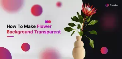 How To Make Flower Background Transparent?