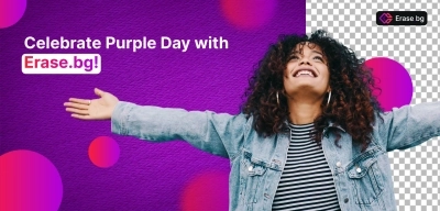 Celebrate Purple Day with Erase.bg