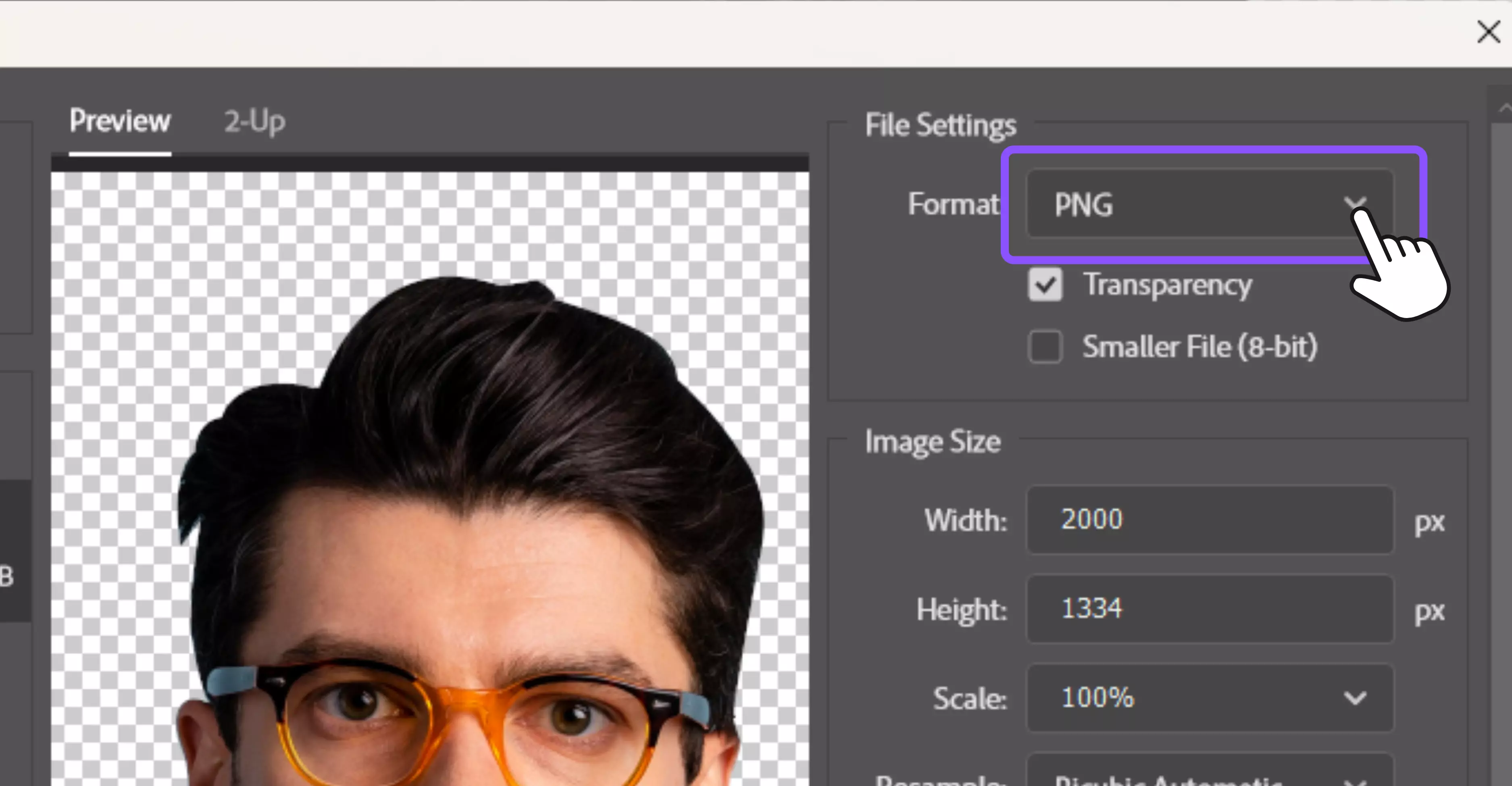 Save your work as PNG for transparency or PSD to keep the editable path
