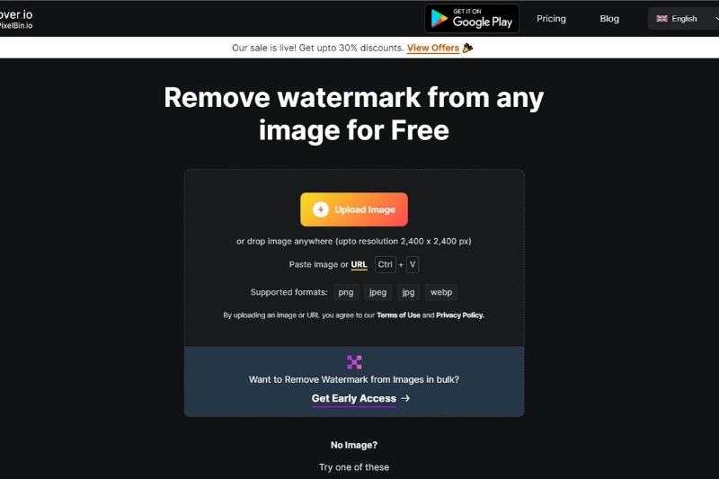 2nd Step to Upload image
