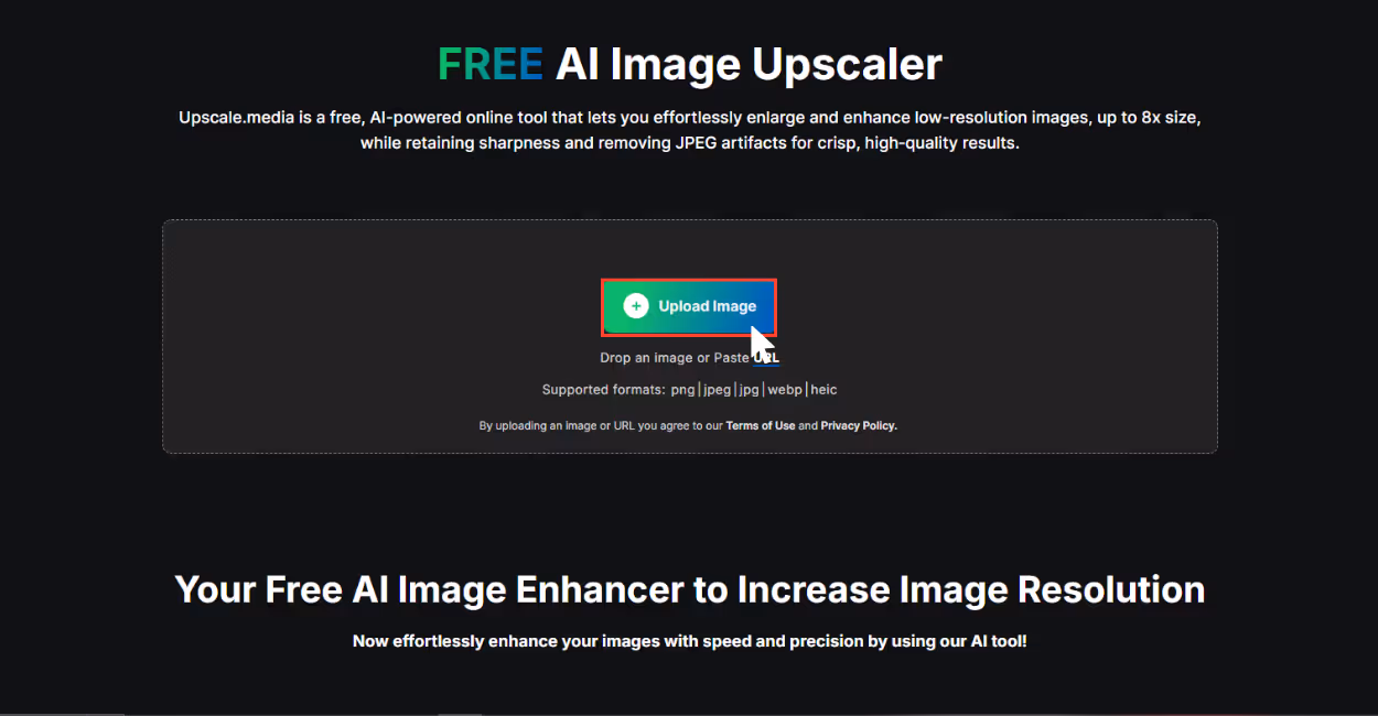 image in PNG, JPG, or JPEG formats
