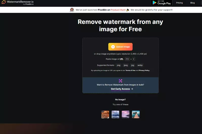 2nd Step to Upload image
