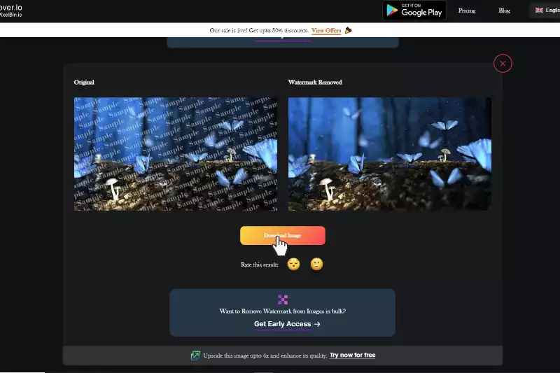 Last and Final Step to Download image without watermark