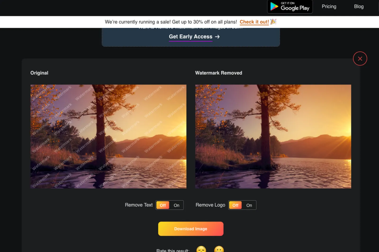 Watermarks to Remove