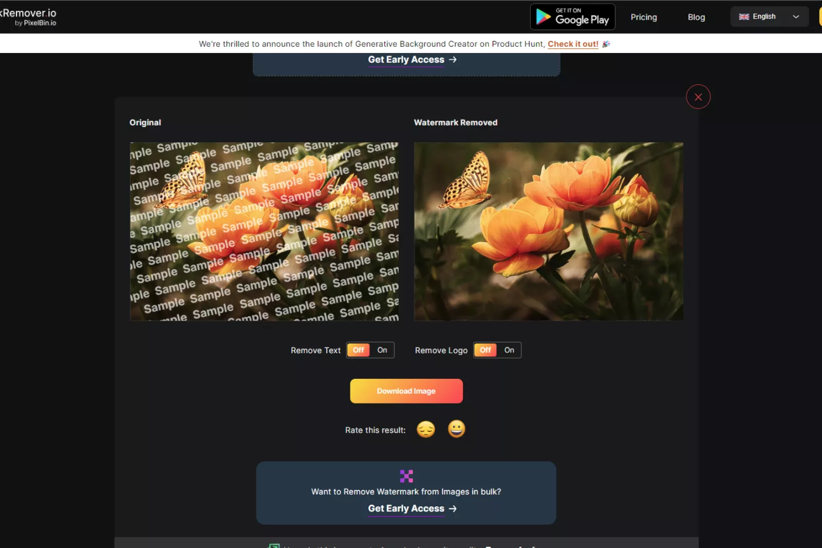 3rd Step ready to Download image