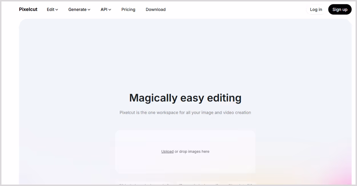 Open Pixelcut browser