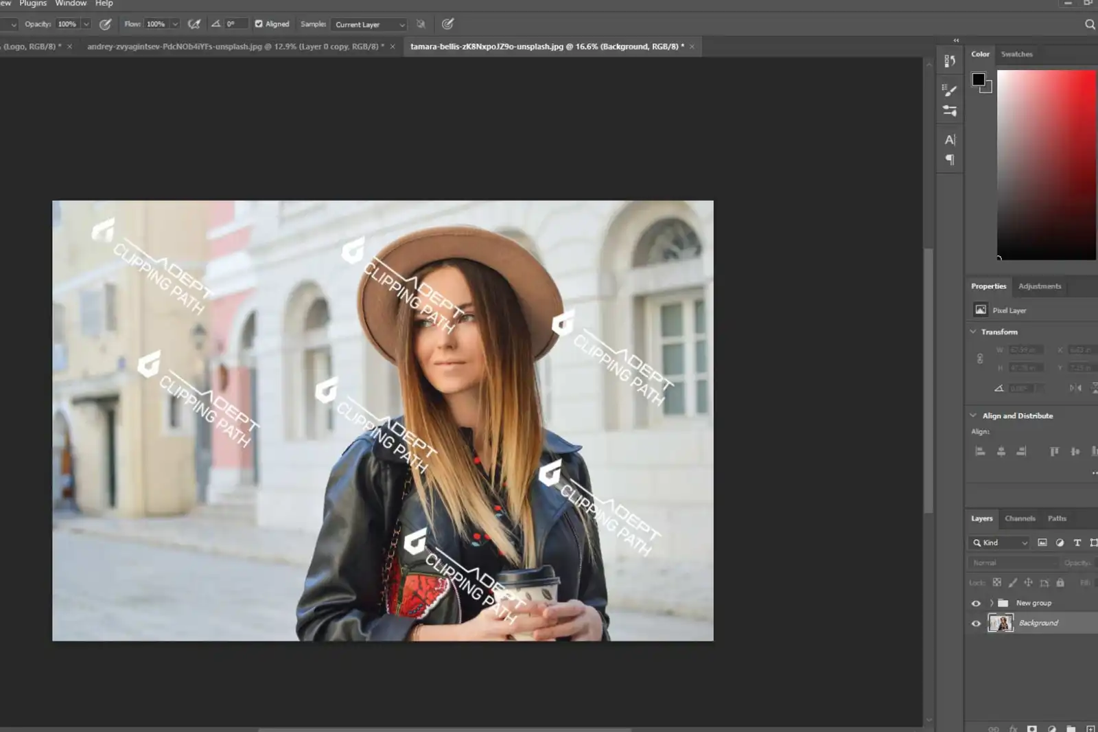 Home Page of Photoshop