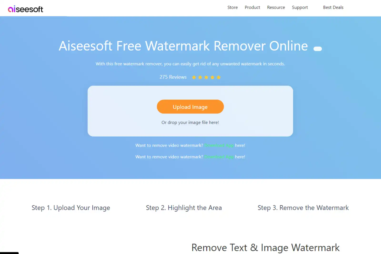 Home Page of Aiseesoft 
