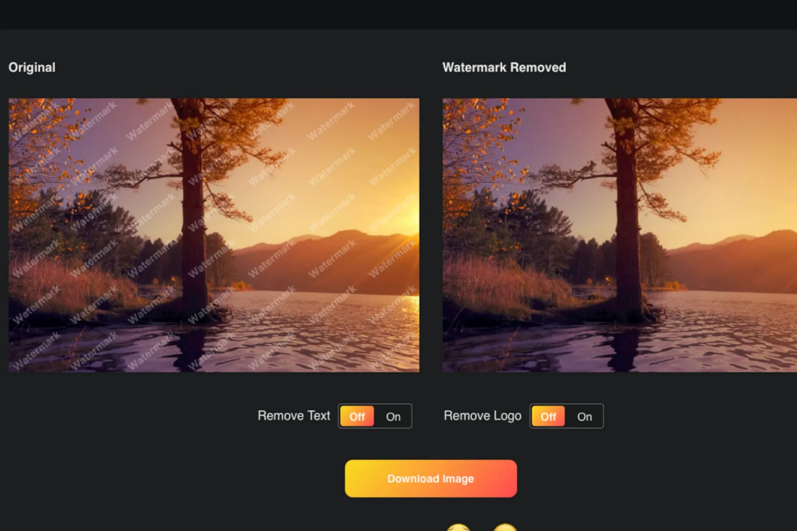 Download image without Waterarkremover.io