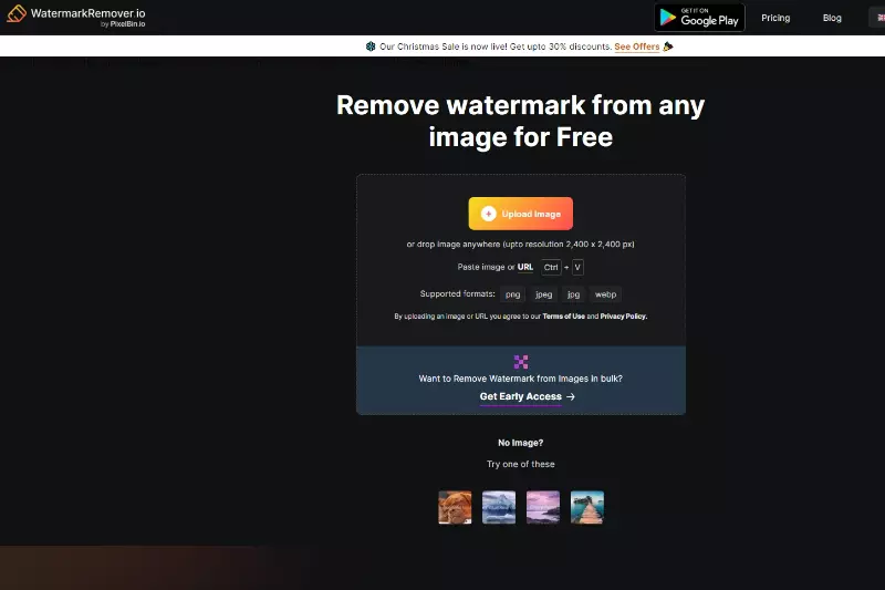 2nd Step to Upload Image