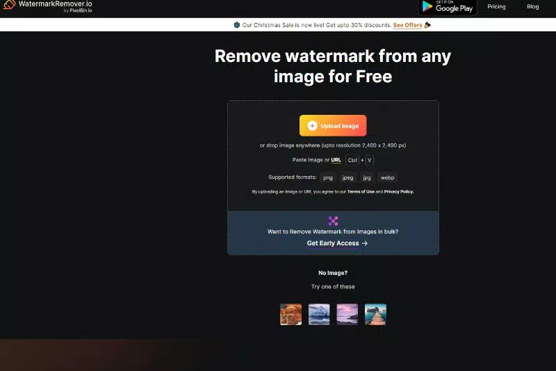 Upload the Image