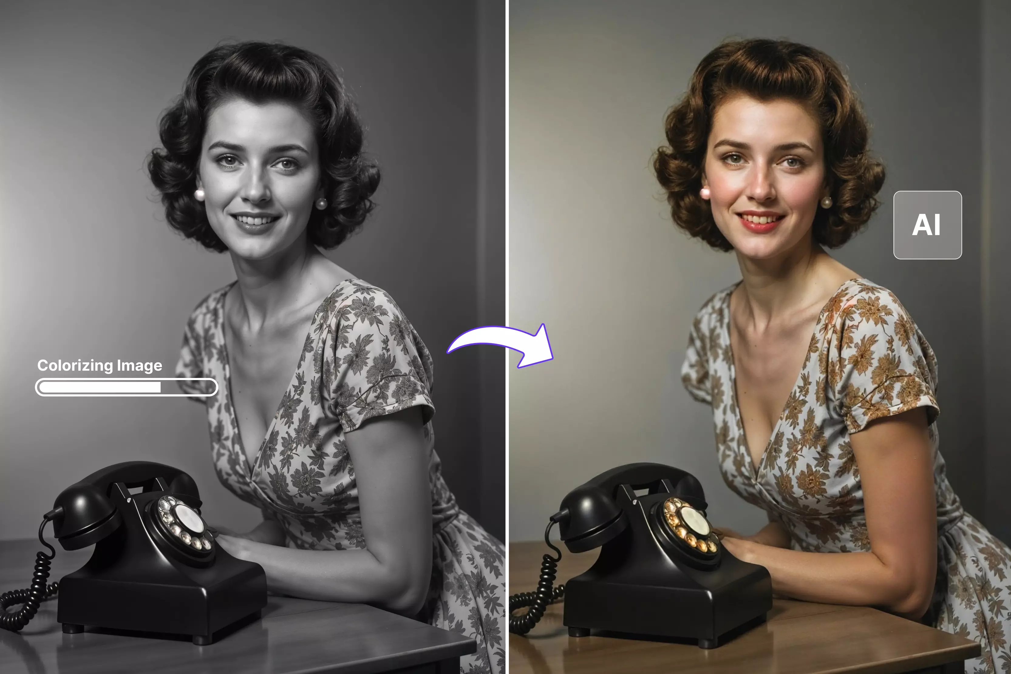 Best AI tools to colorize black and white photos
