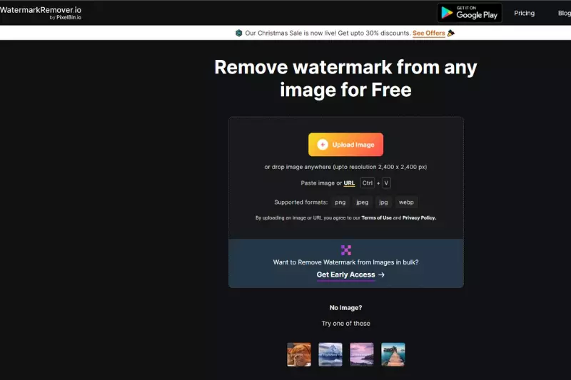 2nd Step to Upload image
