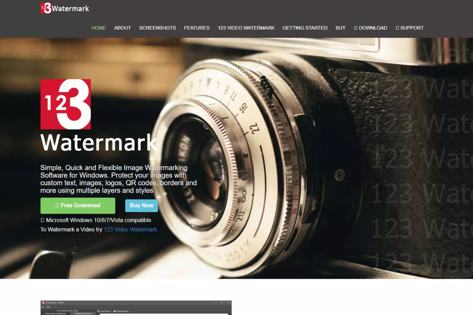 Home Page of 123Watermark