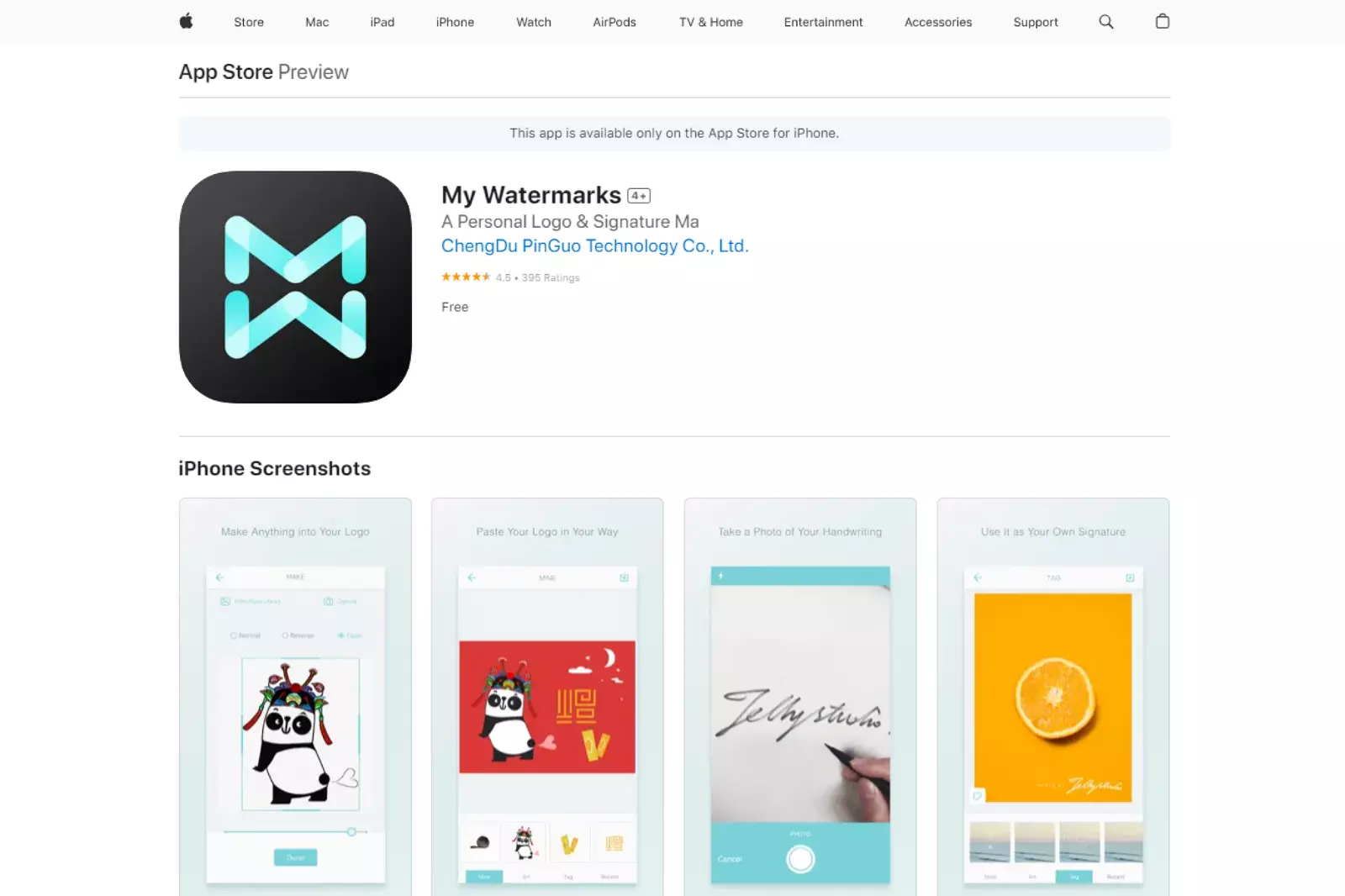Home Page of My Watermarks
