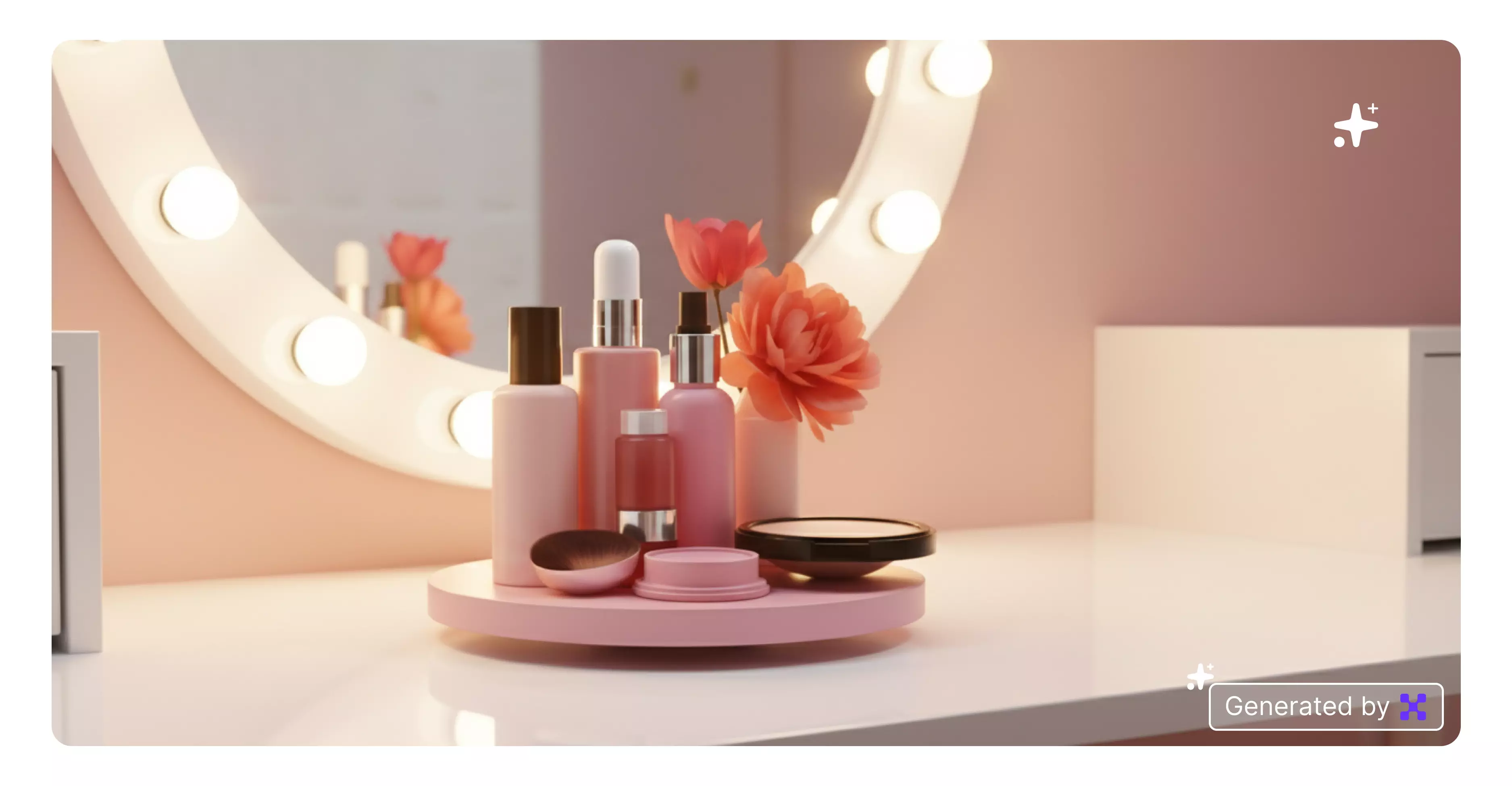 Soft vanity glow