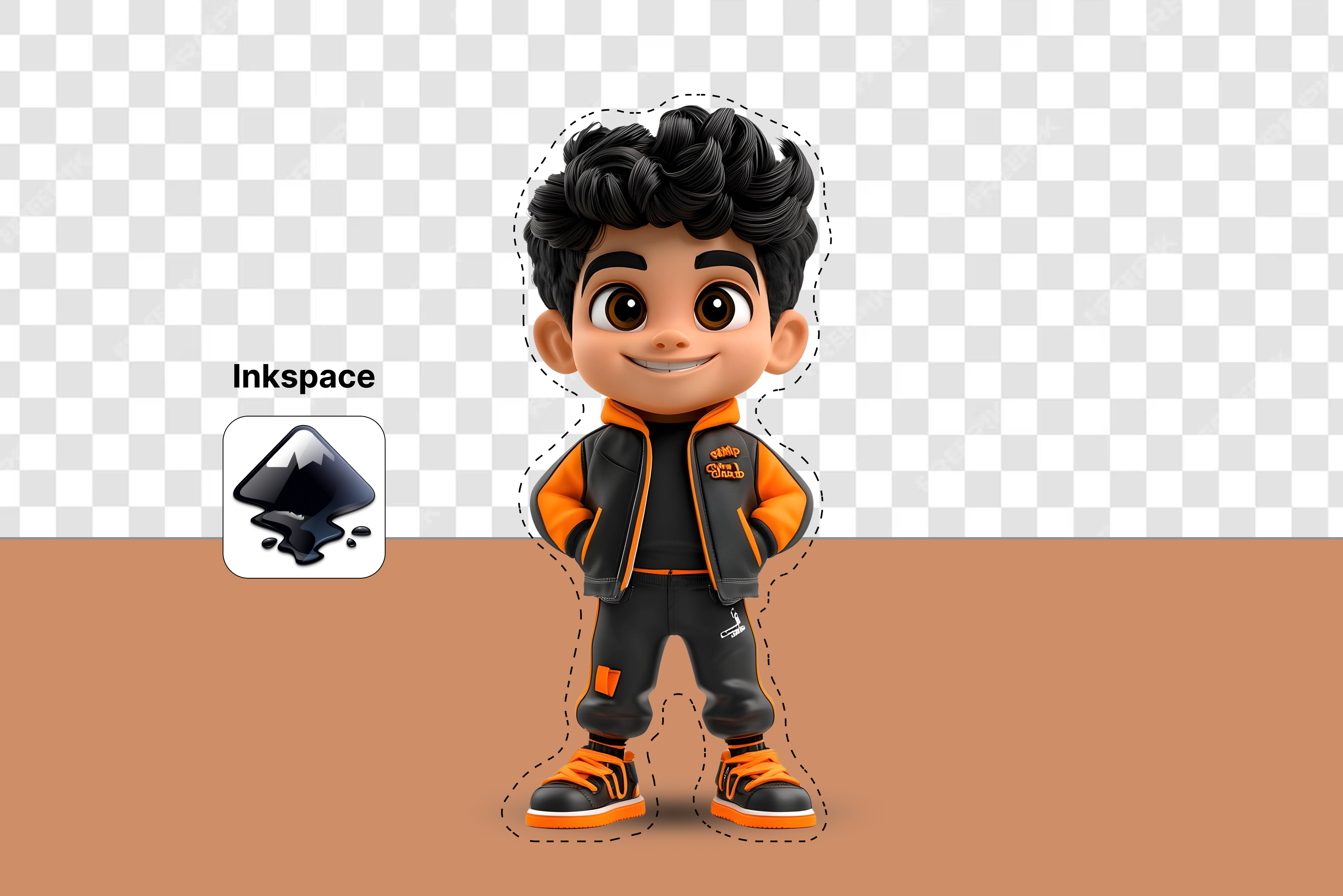 How to remove background in Inkscape