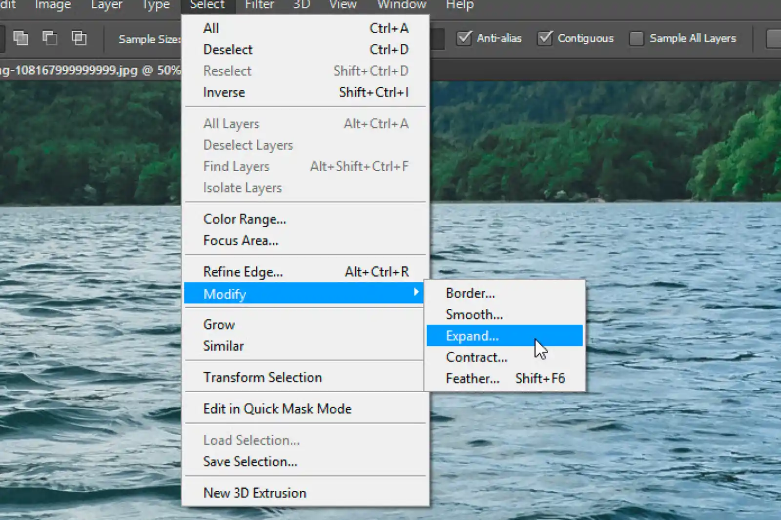 Home Page of Photoshop