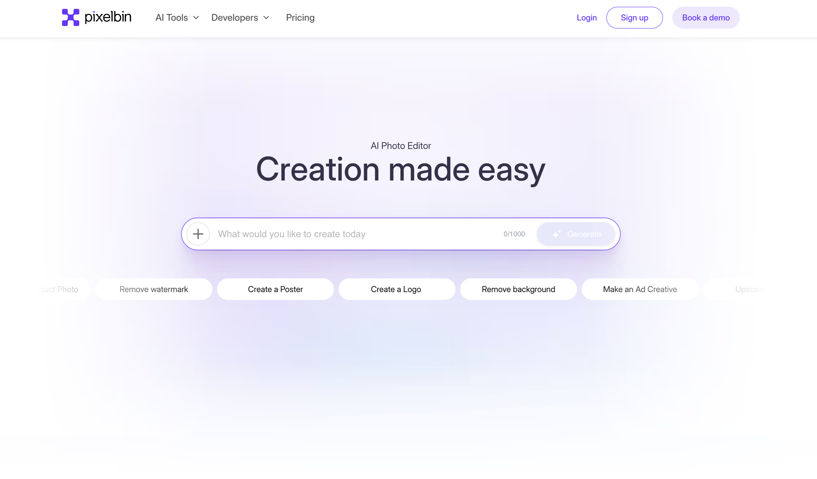 Pixelbin screenshot