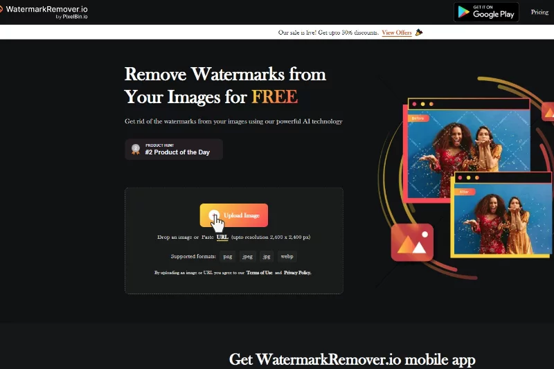 2nd Step to Upload image