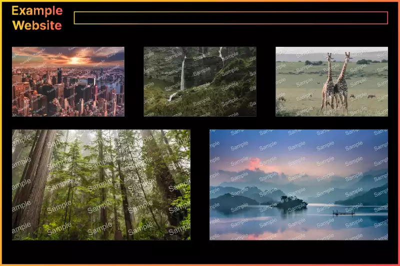 search for images that you want