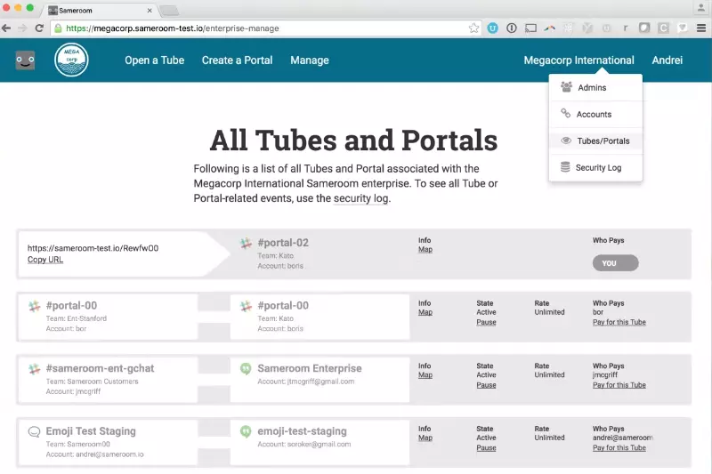 Home Page of Sameroom