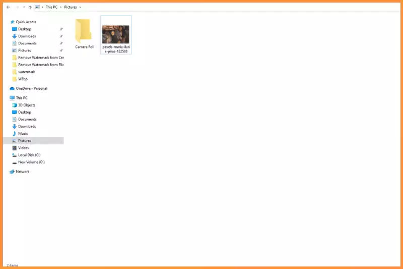 Uploading image from device else you can drag and drop image in watermarkremover.io