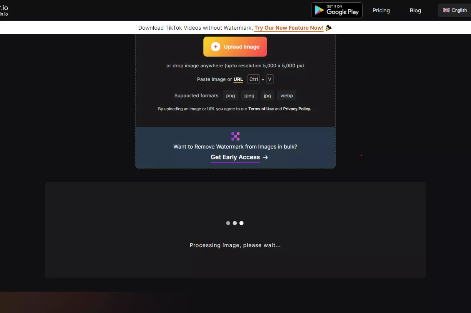 3rd Step to Processing Image