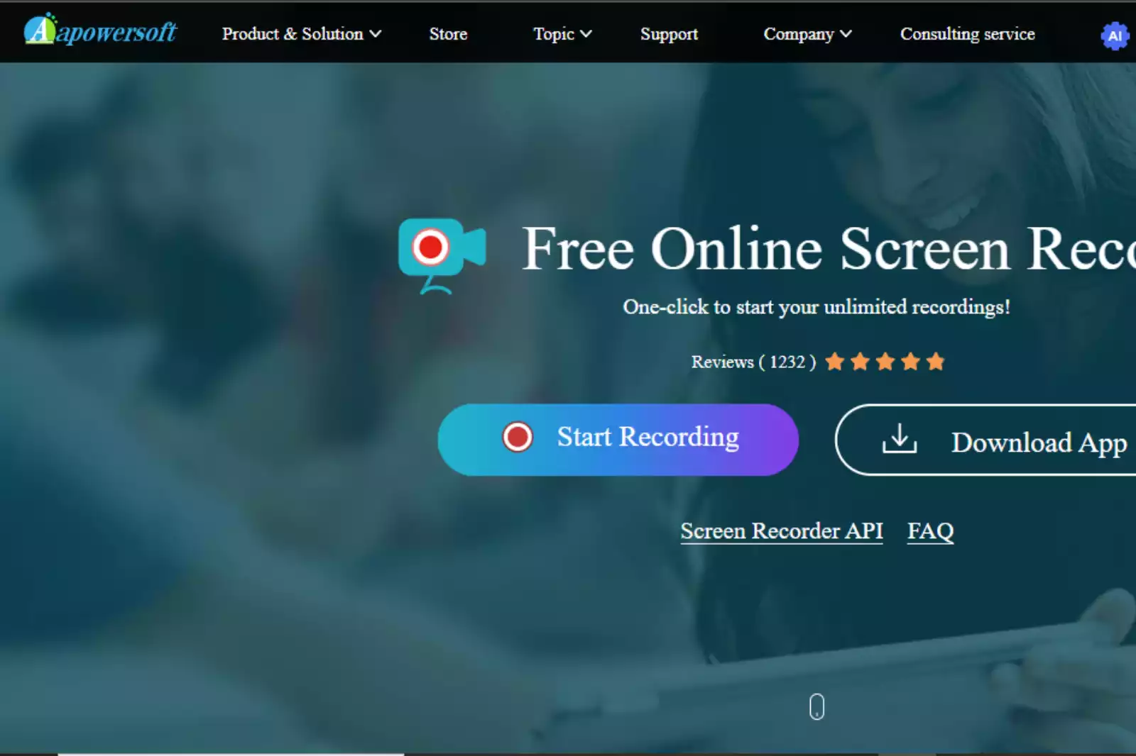 Home Page of Apowersoft