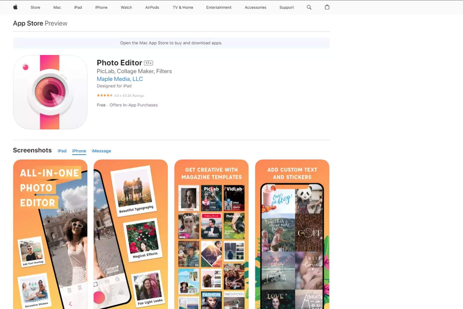 Home Page if PicLap