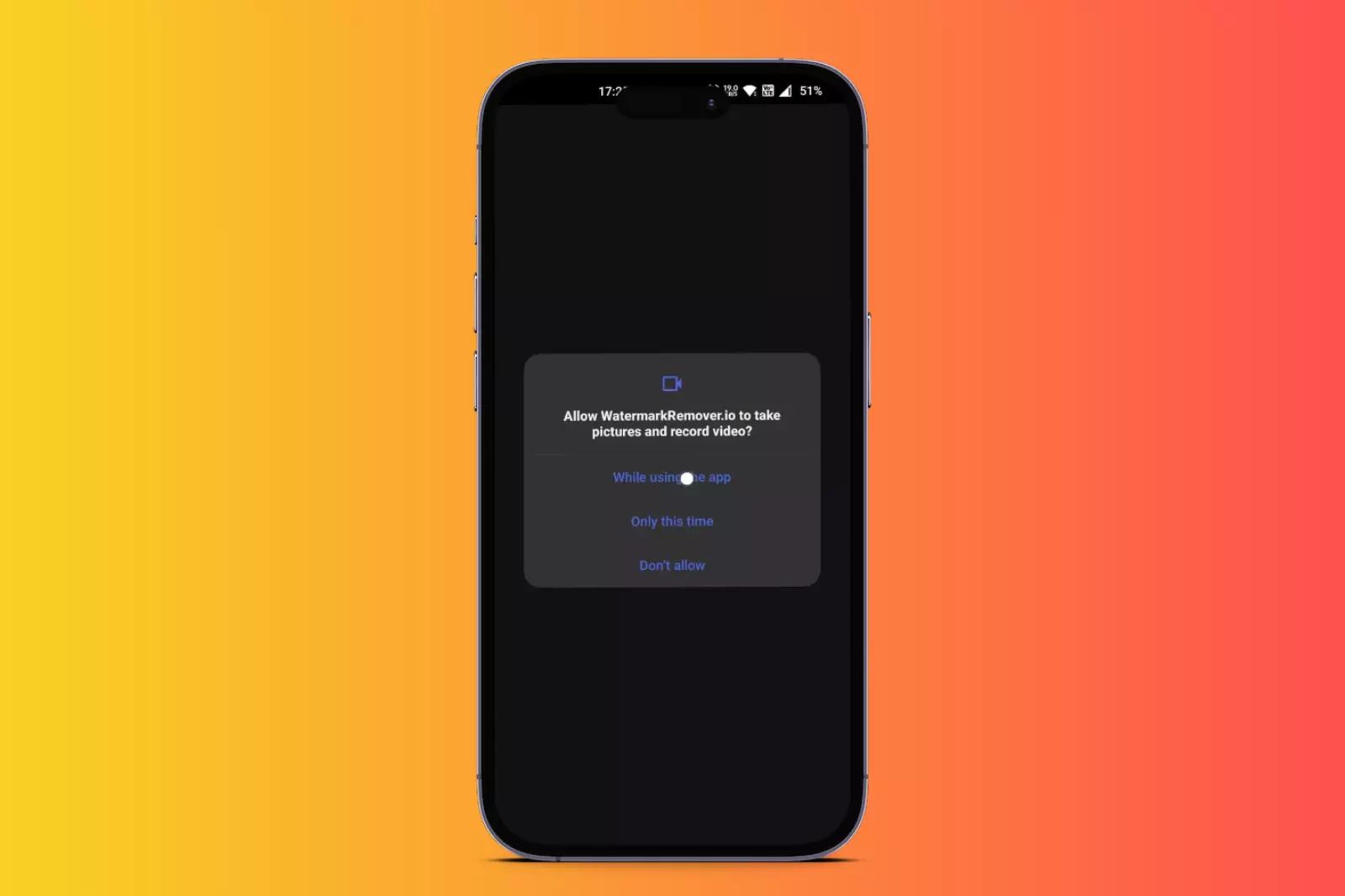 4th Step to Grant all the permissions