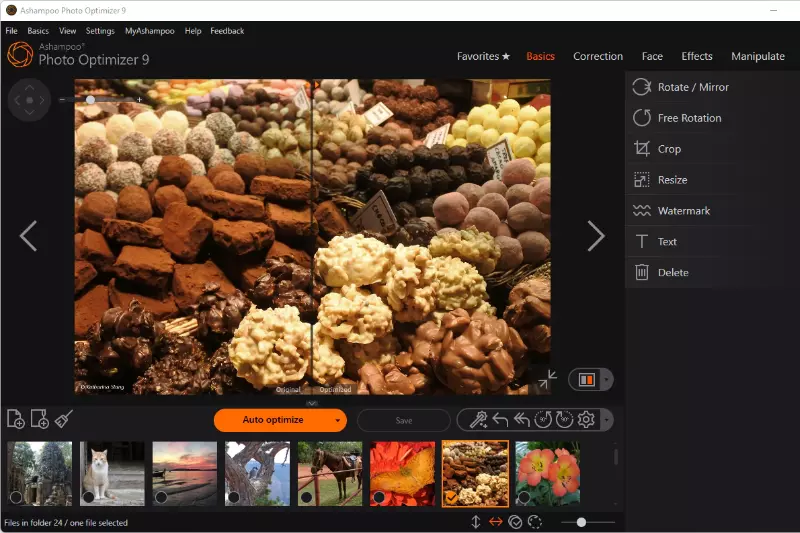 Home Page of Ashampoo Photo Suit