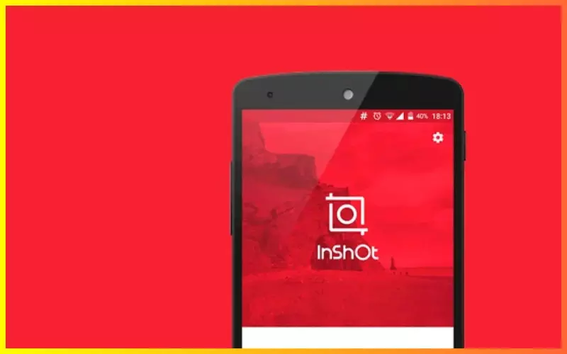 Interface of Inshot 