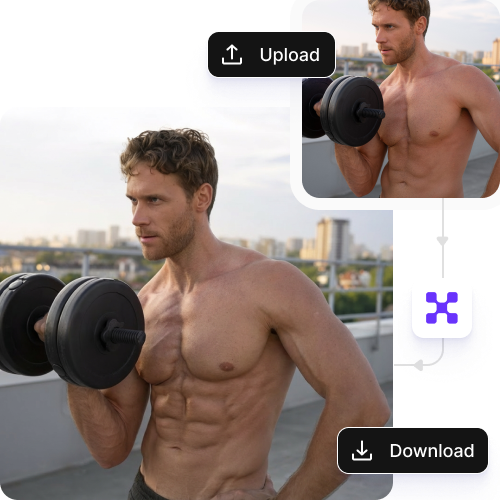 Sketch hot air baloon to image generator