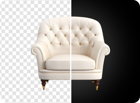 Add black background to photo tool