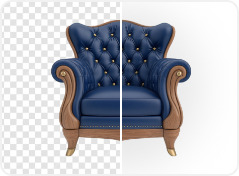 Add white background to photo tool