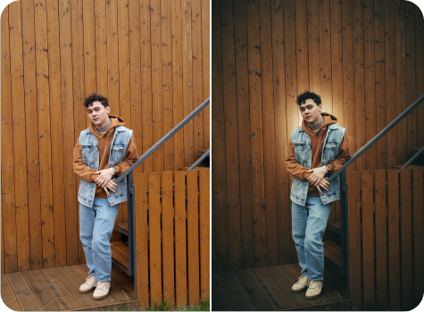 Aesthetic photo editor tool