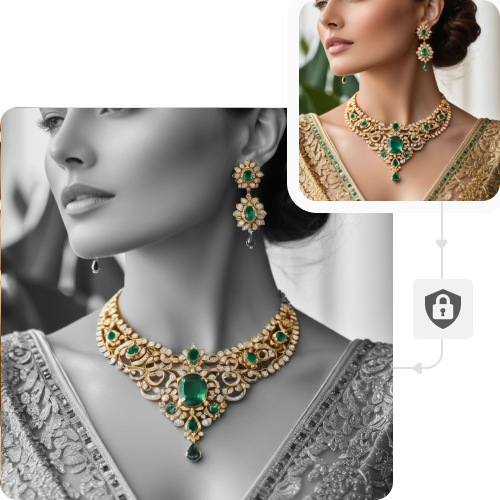 sketch to image in HD-resolution pictures