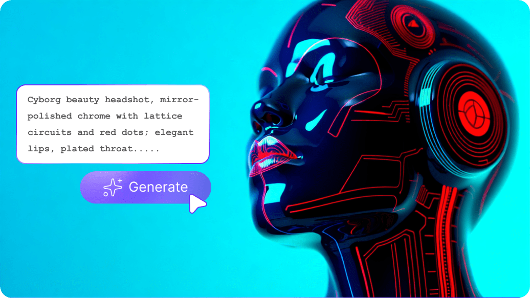 AI image generator from text thumbnail