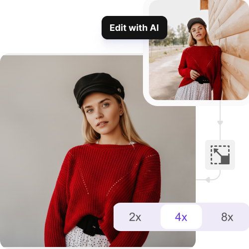 Mountain sketch to image