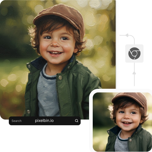 sketch to image in HD-resolution pictures