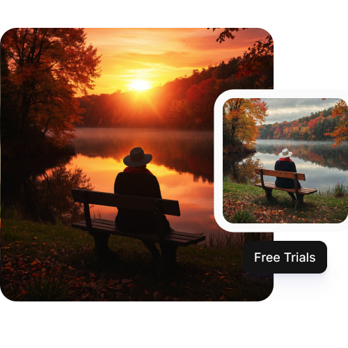 Sketch hot air baloon to image generator