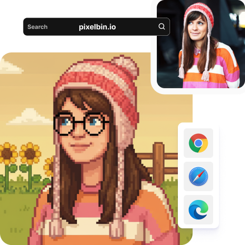 Mountain sketch to image