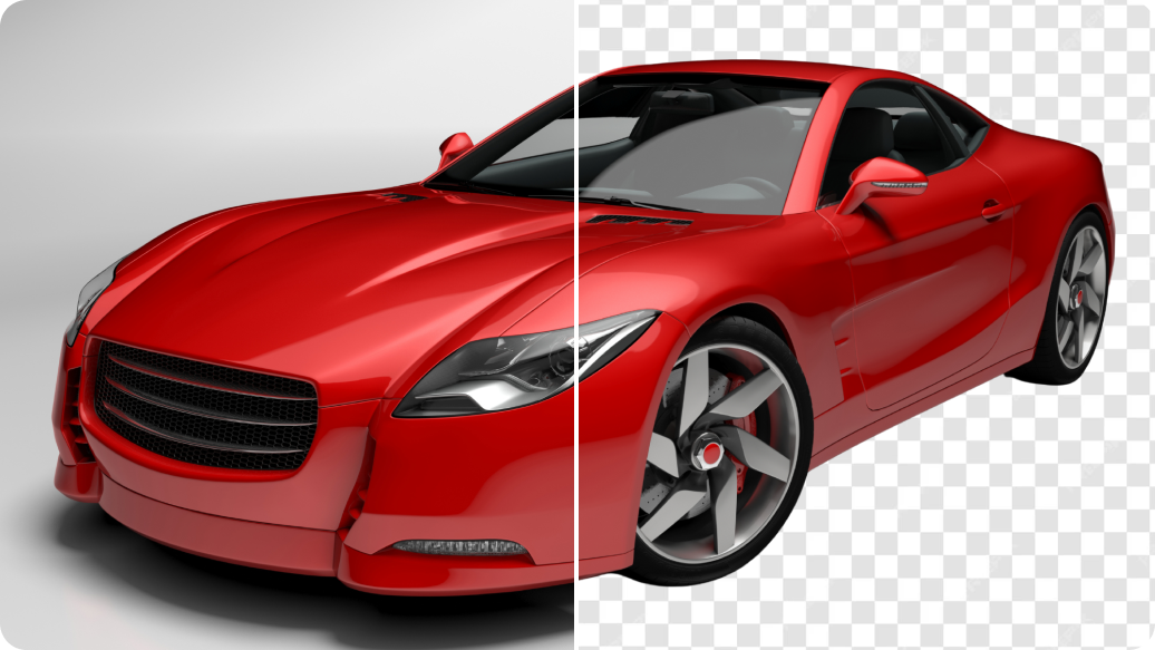 Remove backgrounds from images thumbnail