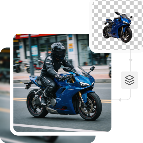 Free AI bike photo editor