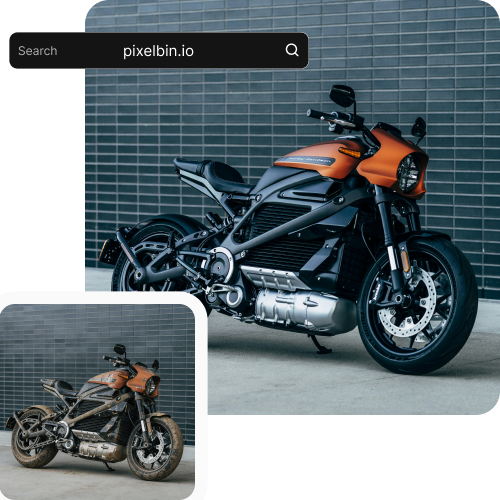 Free AI bike photo editor